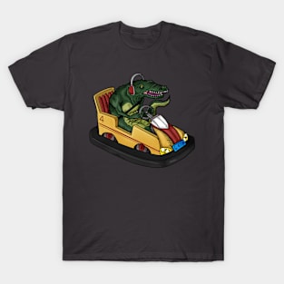 Crocodile in bumper car T-Shirt